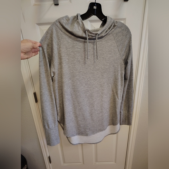 Maurices Heather Gray Cowl Neck Sweater - Picture 1 of 2